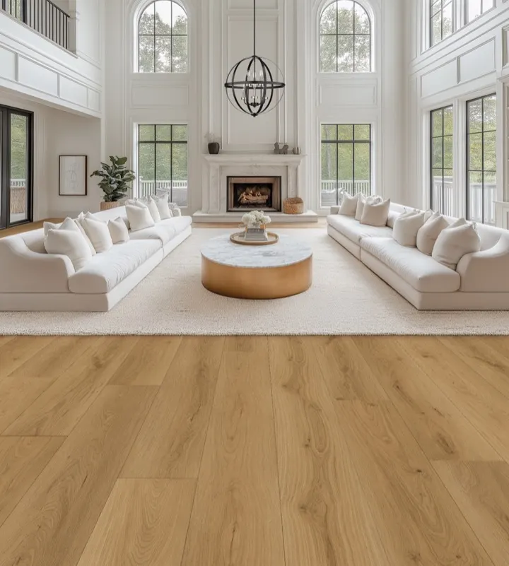 Vogue waterproof laminate flooring shown in a room setting