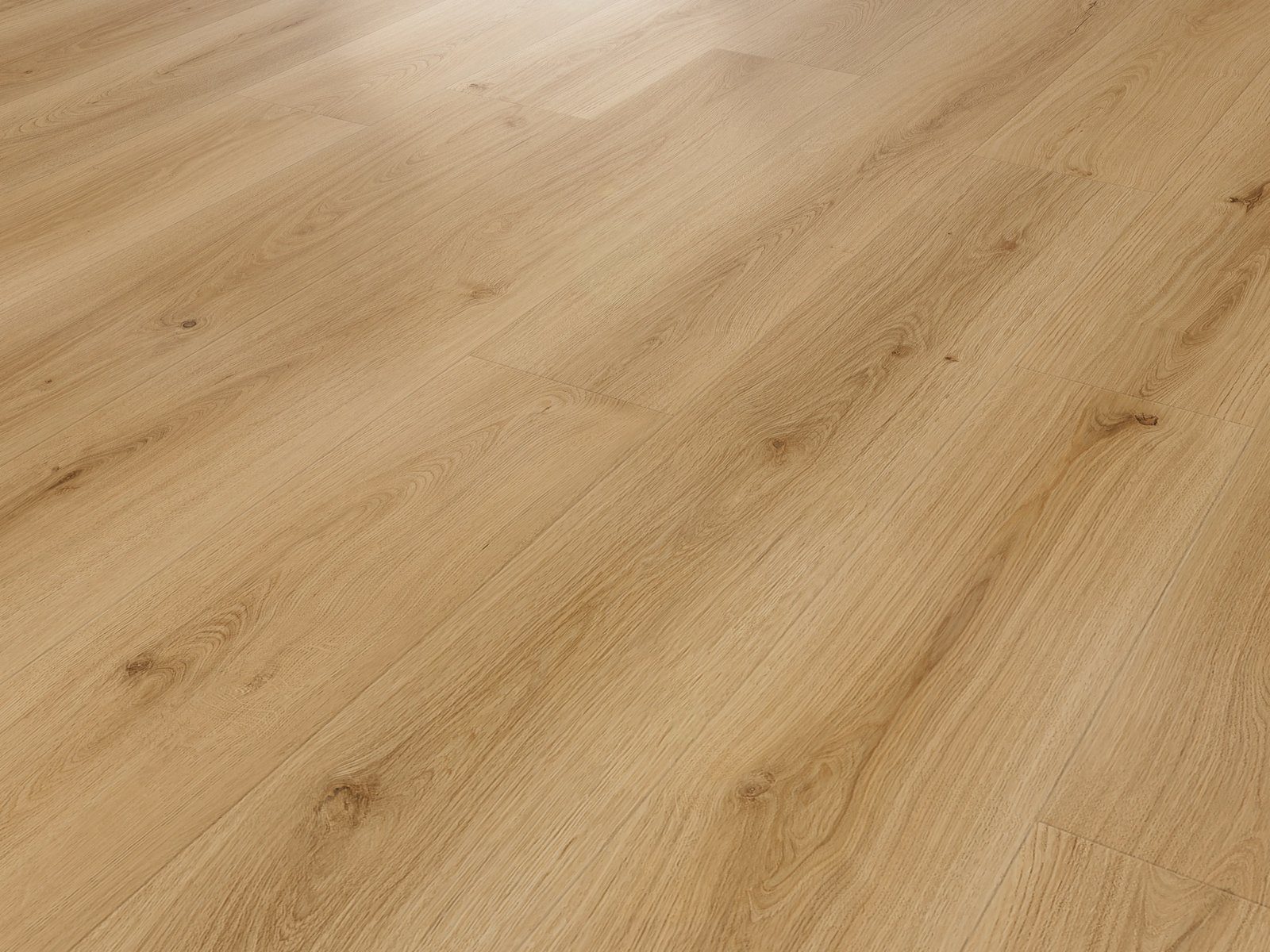 Flair water-resistant laminate flooring angle view