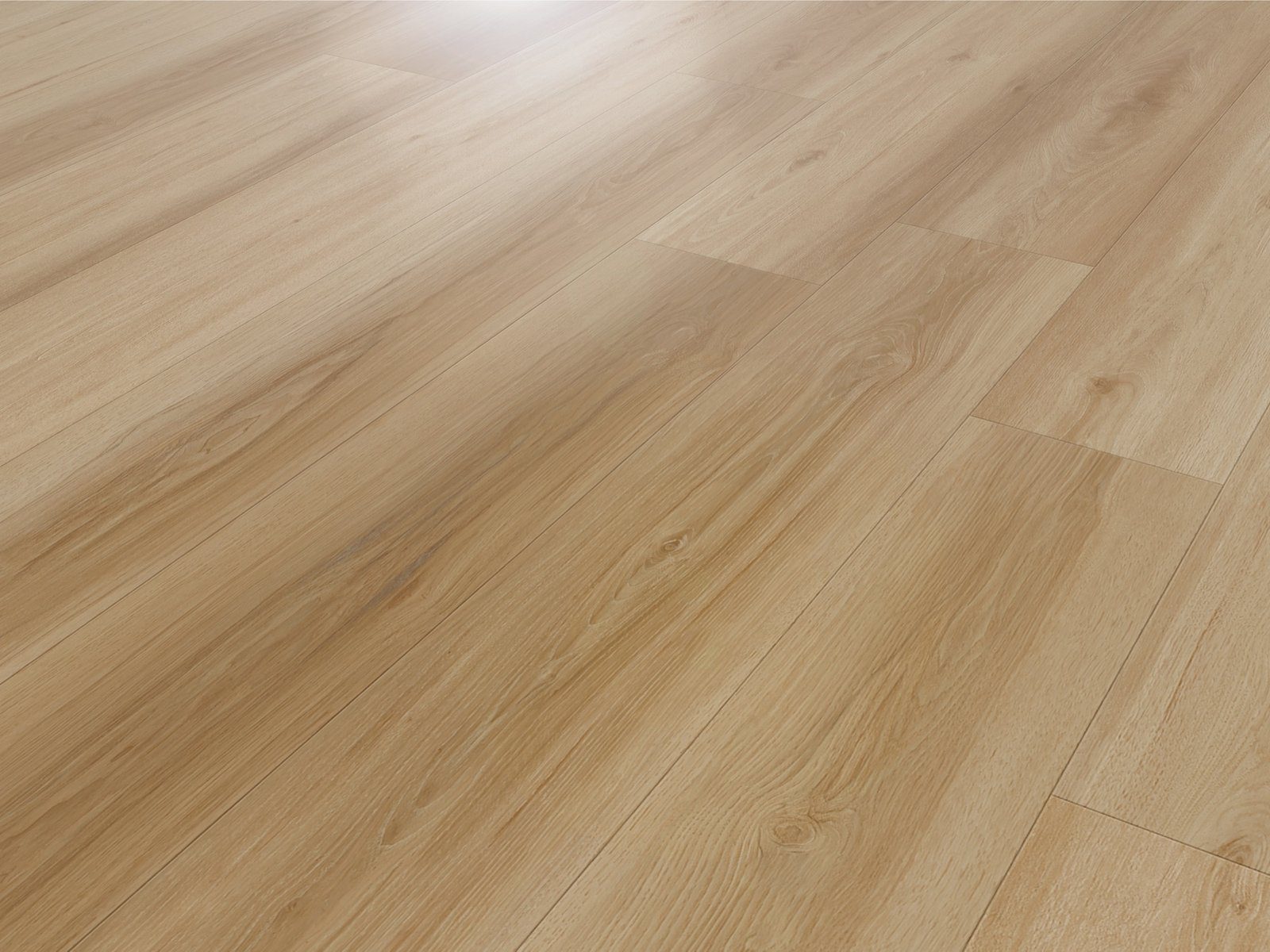 Grandeur water-resistant laminate flooring angle view