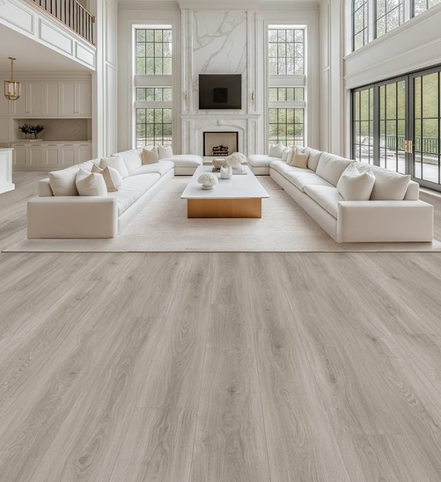 Passion waterproof laminate flooring shown in a room setting