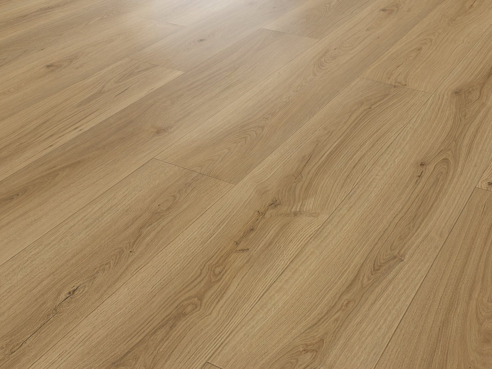Vogue water-resistant laminate flooring angle view