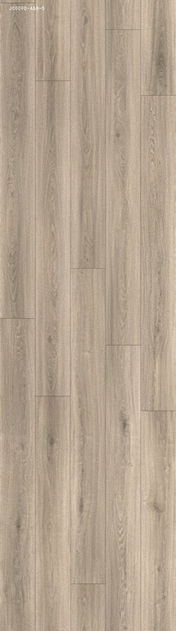 Closeup of an Opulux Heritage waterproof laminate plank showing wood grain